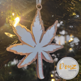 Marijuana Leaf/Weed Personalized Ornament
