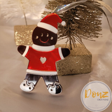 Personalized Gingerbread Acrylic Layered Ornament