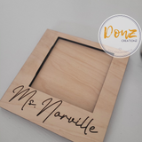 Personalized Sticky Note Desk Holder