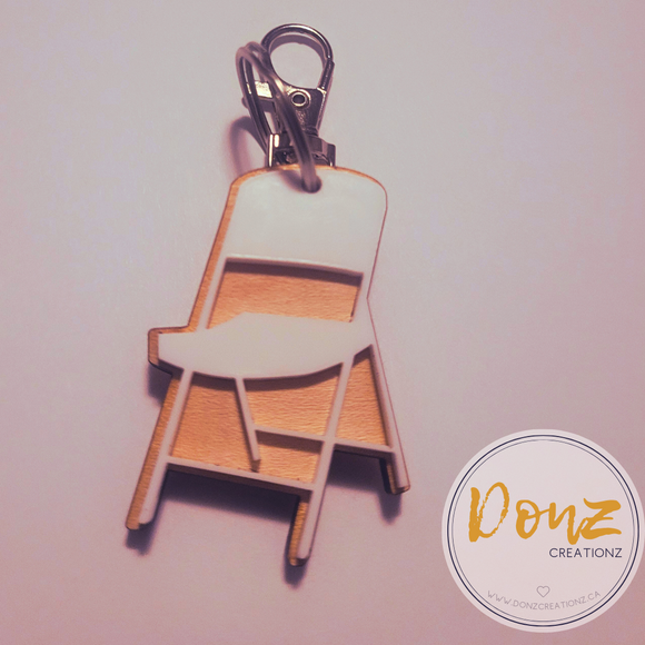 Folding Chair Acrylic Keychain