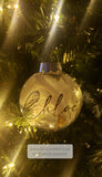 Personalized Fillable Shatterproof  Christmas Ornaments