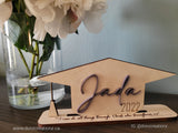 Personalized 3D Graduation Cap Stand With Stand