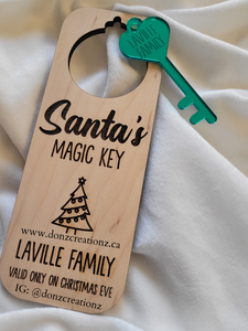 Santa's Magic Key- Personalized