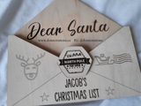 Personalized Santa Post Box Envelope Ornament
