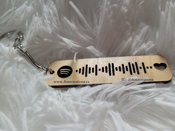 Ineractive Keychain Interactive Musical Wooden Engraved Keychain – Donzcreationz